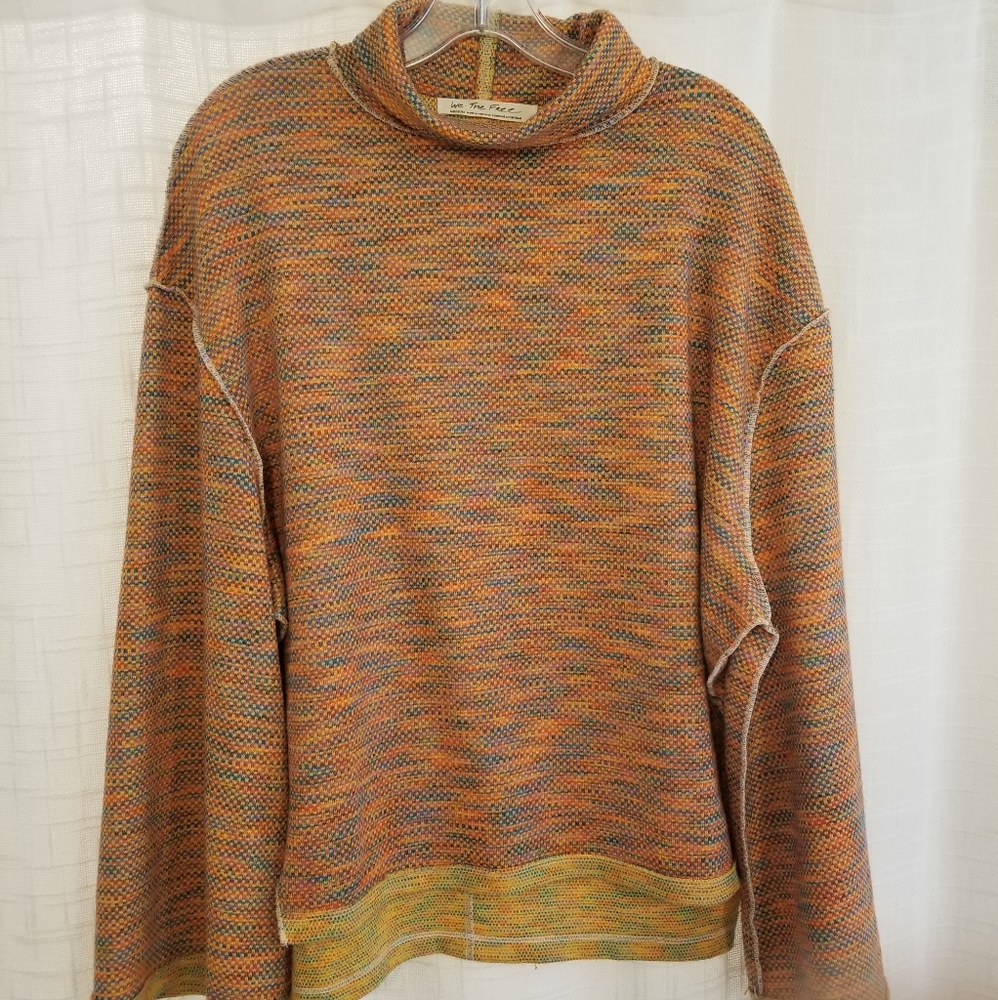 Free People cowl neck sweater
